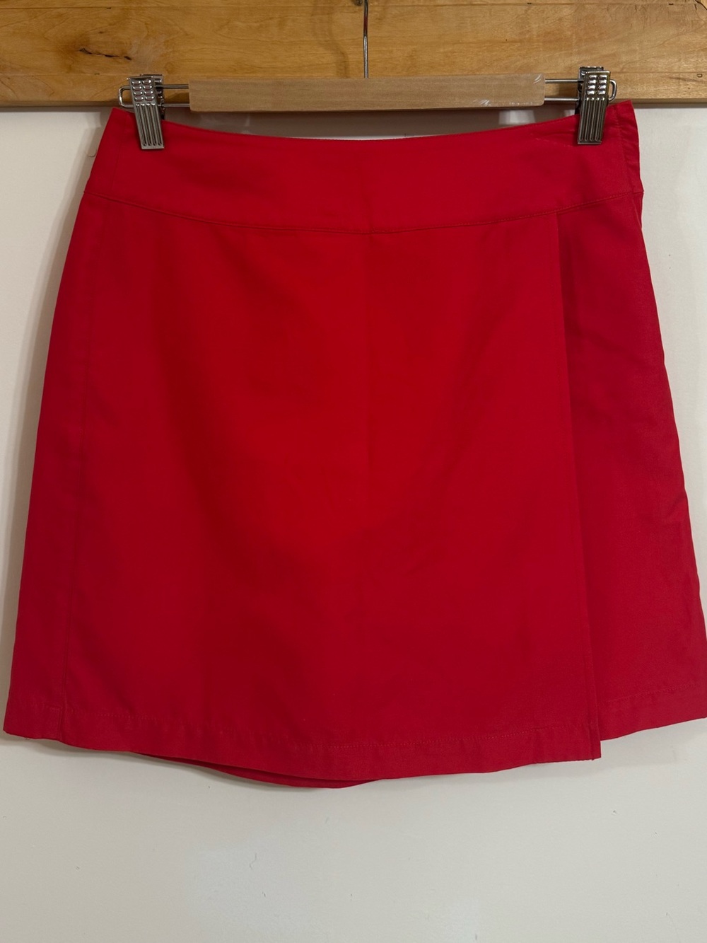 Liz Golf Red A-Line Skort